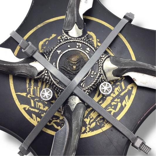 Mounted Throwing Star - Predator Inspired Novelty Item