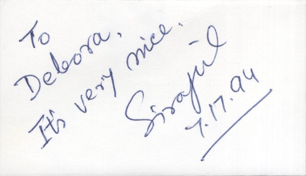 Mujibur & Sirajul from Buzz Style 1996, Set of 5 Promo Materials with Many Personalized, Mujibur & Sirajul Autographs