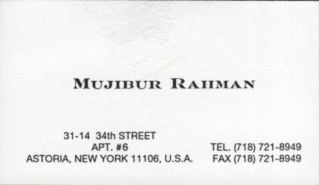 Mujibur & Sirajul from Buzz Style 1996, Set of 5 Promo Materials with Many Personalized, Mujibur & Sirajul Autographs