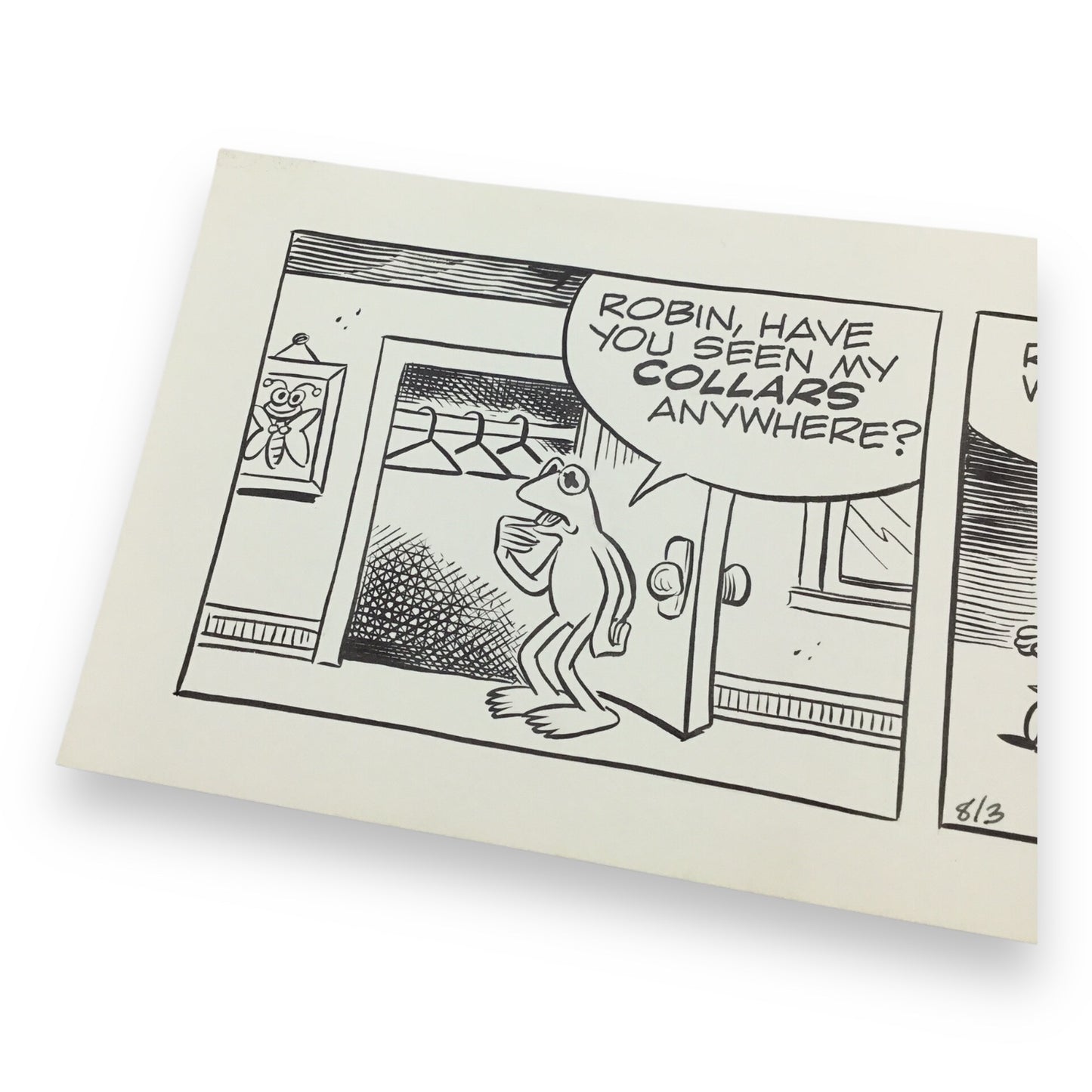 Muppets Original "Collar Elves" Daily Comic Strip by Guy & Brad Gilchrist - Aug. 3rd, 1985