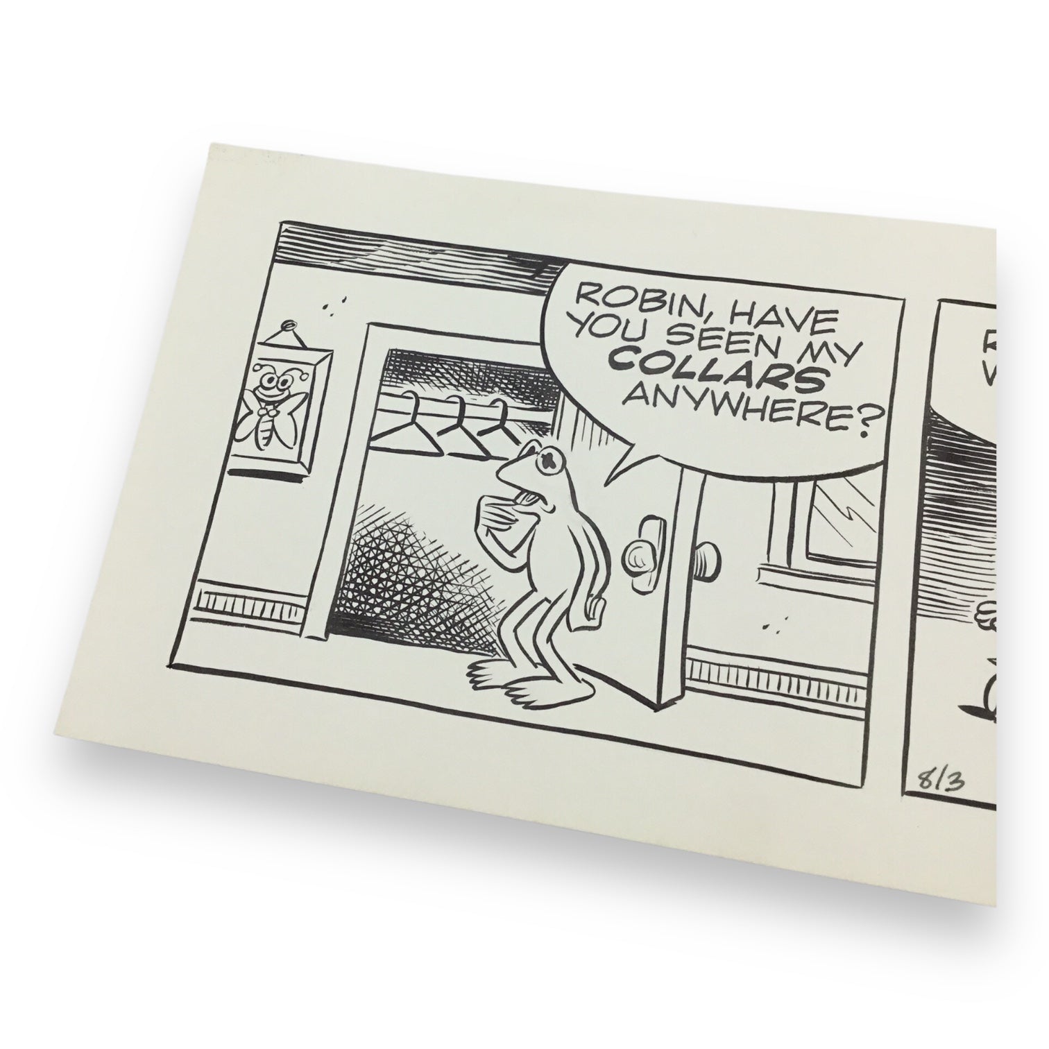 Muppets Original "Collar Elves" Daily Comic Strip by Guy & Brad Gilchrist - Aug. 3rd, 1985