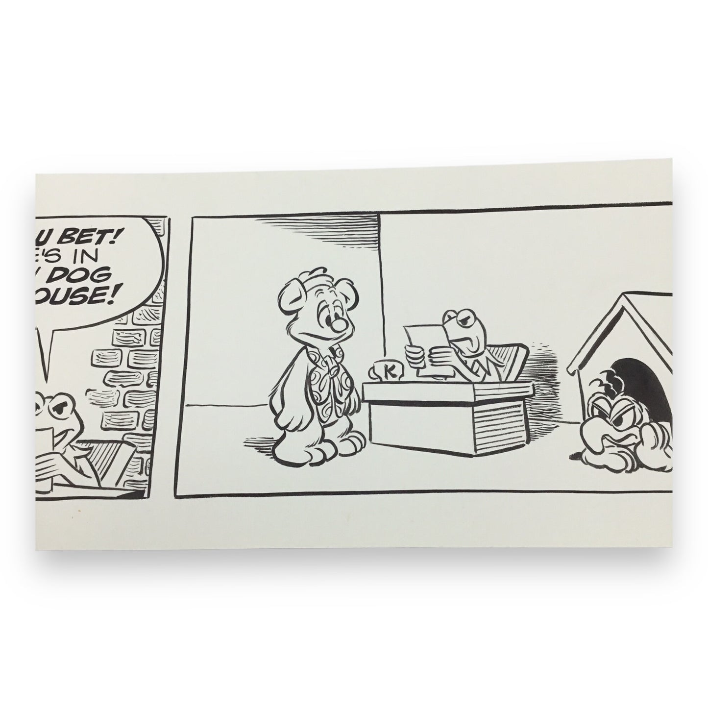 Muppets Original "Dog House" Daily Comic Strip by Guy & Brad Gilchrist - Oct. 21st, 1985