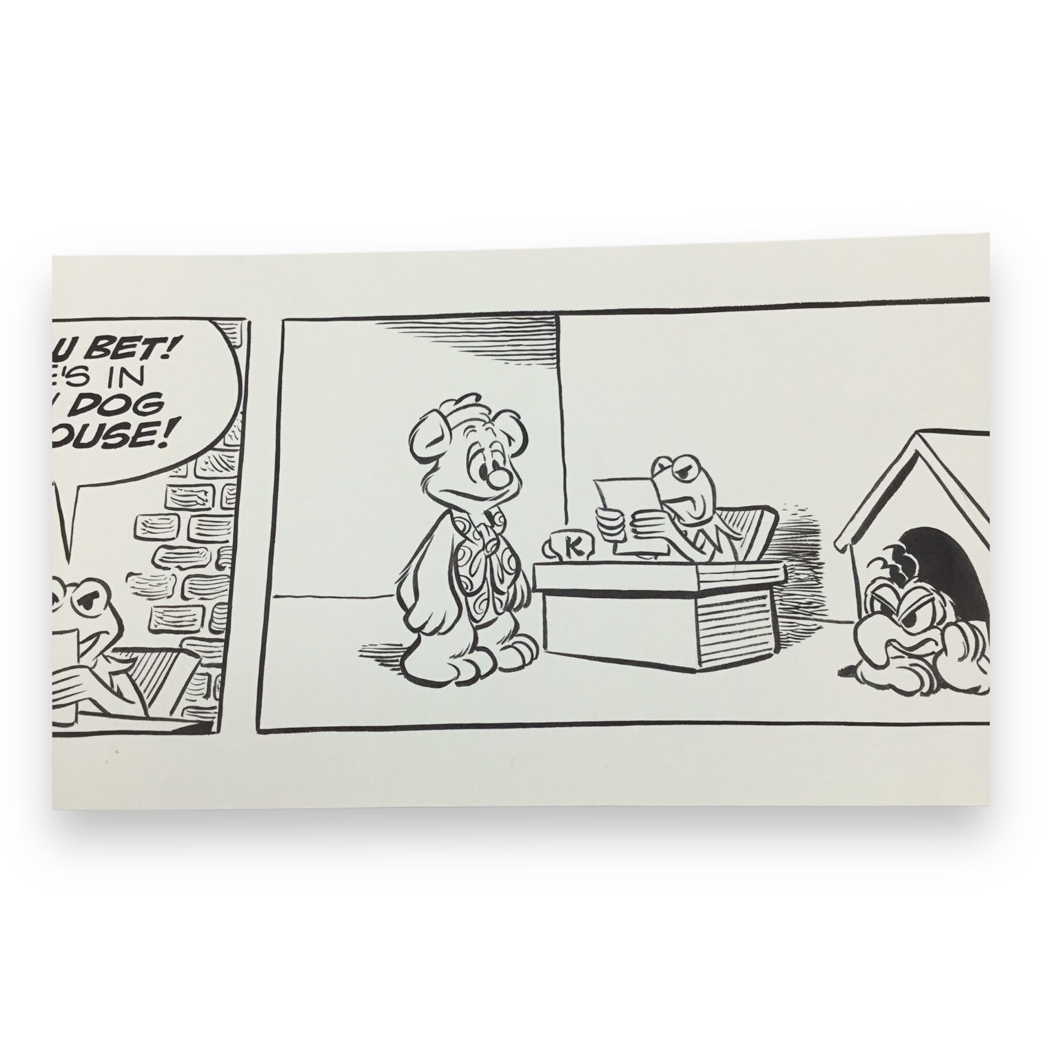 Muppets Original "Dog House" Daily Comic Strip by Guy & Brad Gilchrist - Oct. 21st, 1985