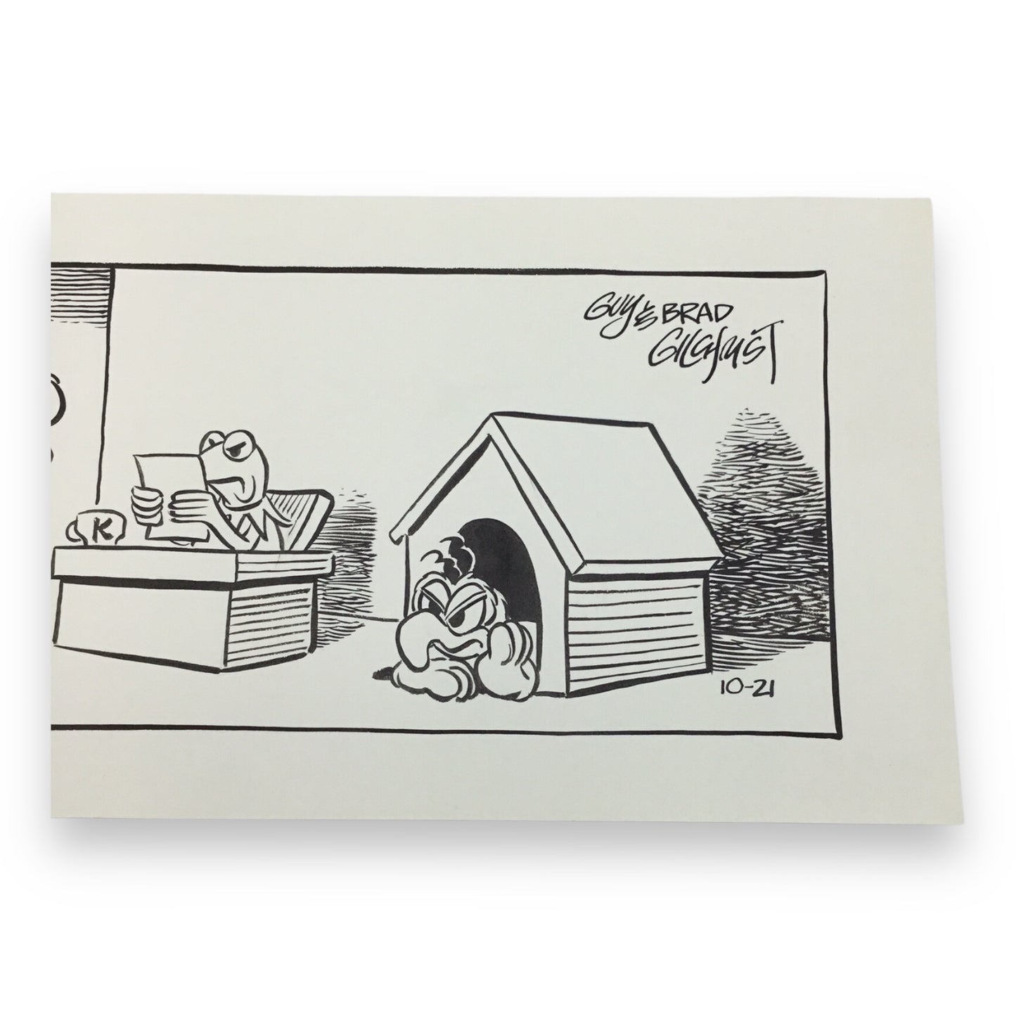 Muppets Original "Dog House" Daily Comic Strip by Guy & Brad Gilchrist - Oct. 21st, 1985