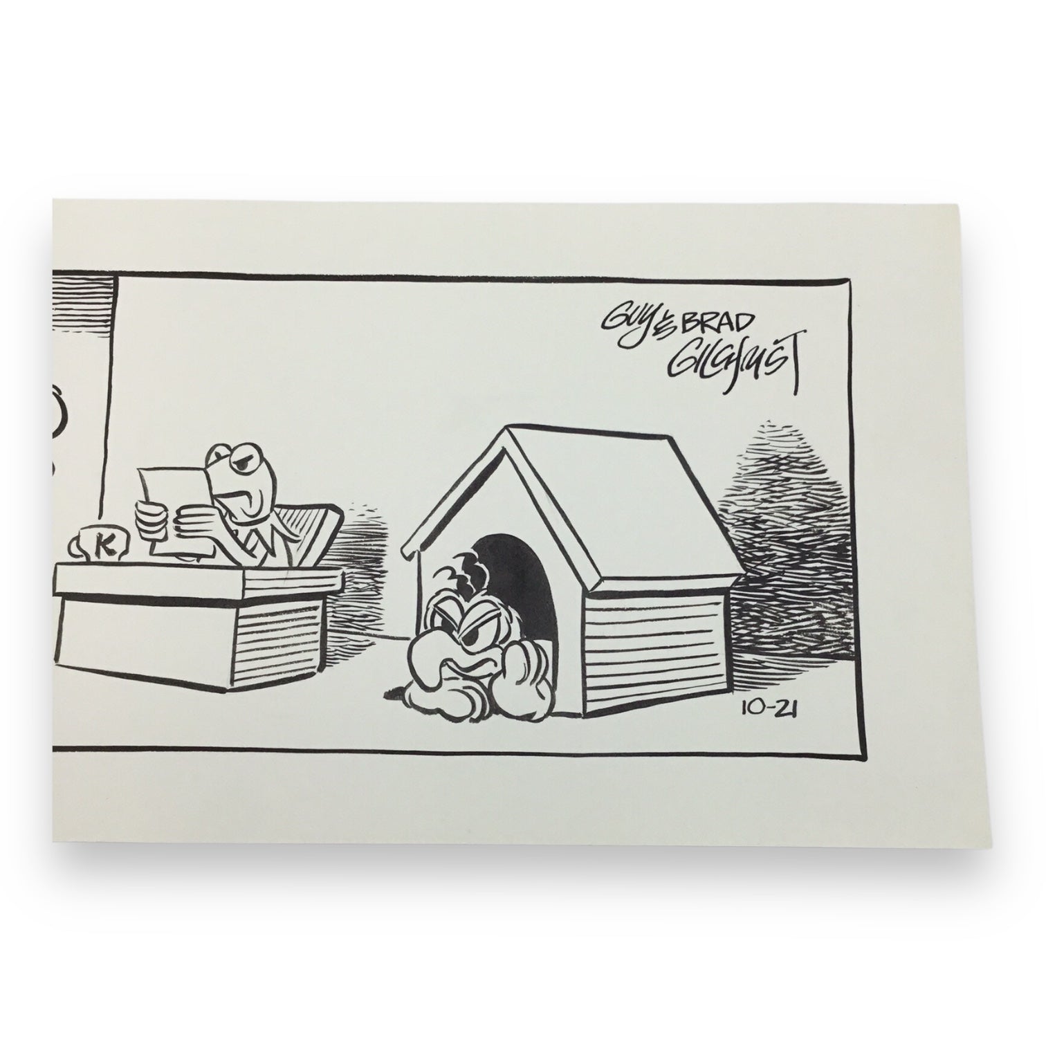 Muppets Original "Dog House" Daily Comic Strip by Guy & Brad Gilchrist - Oct. 21st, 1985
