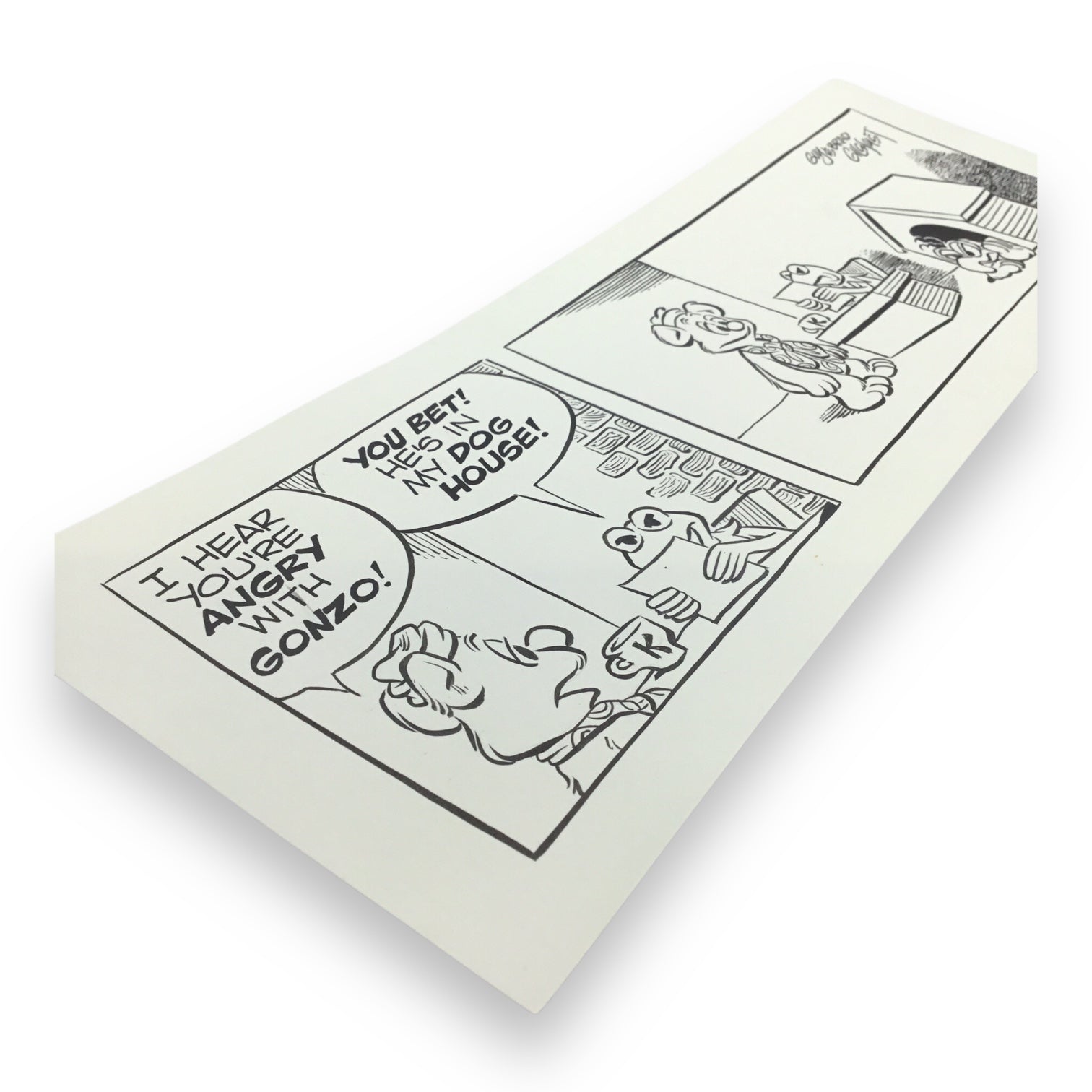 Muppets Original "Dog House" Daily Comic Strip by Guy & Brad Gilchrist - Oct. 21st, 1985