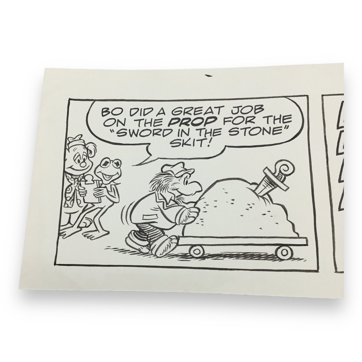 Muppets Original "The Prop" Daily Comic Strip by Guy & Brad Gilchrist - Oct. 3rd, 1985