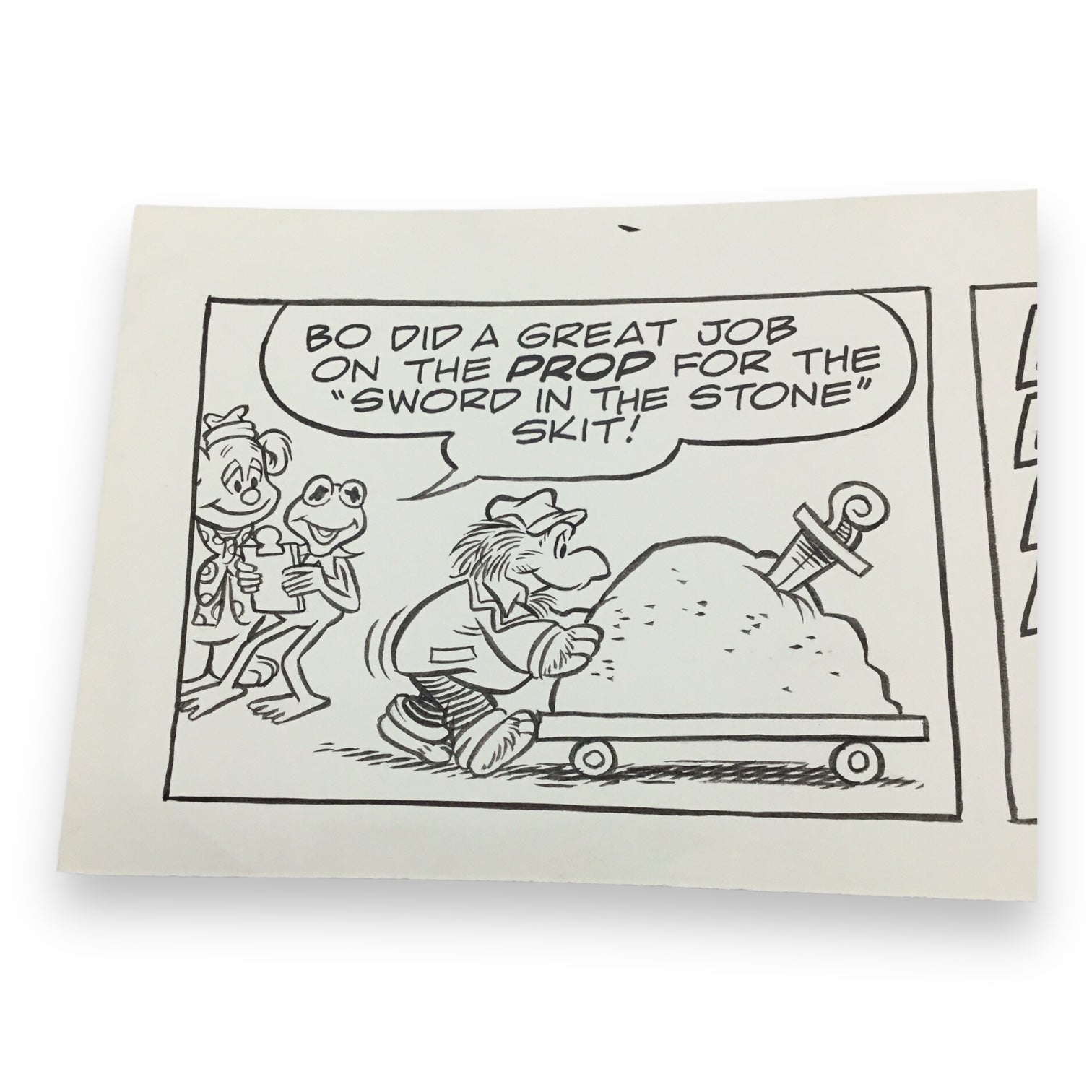 Muppets Original "The Prop" Daily Comic Strip by Guy & Brad Gilchrist - Oct. 3rd, 1985