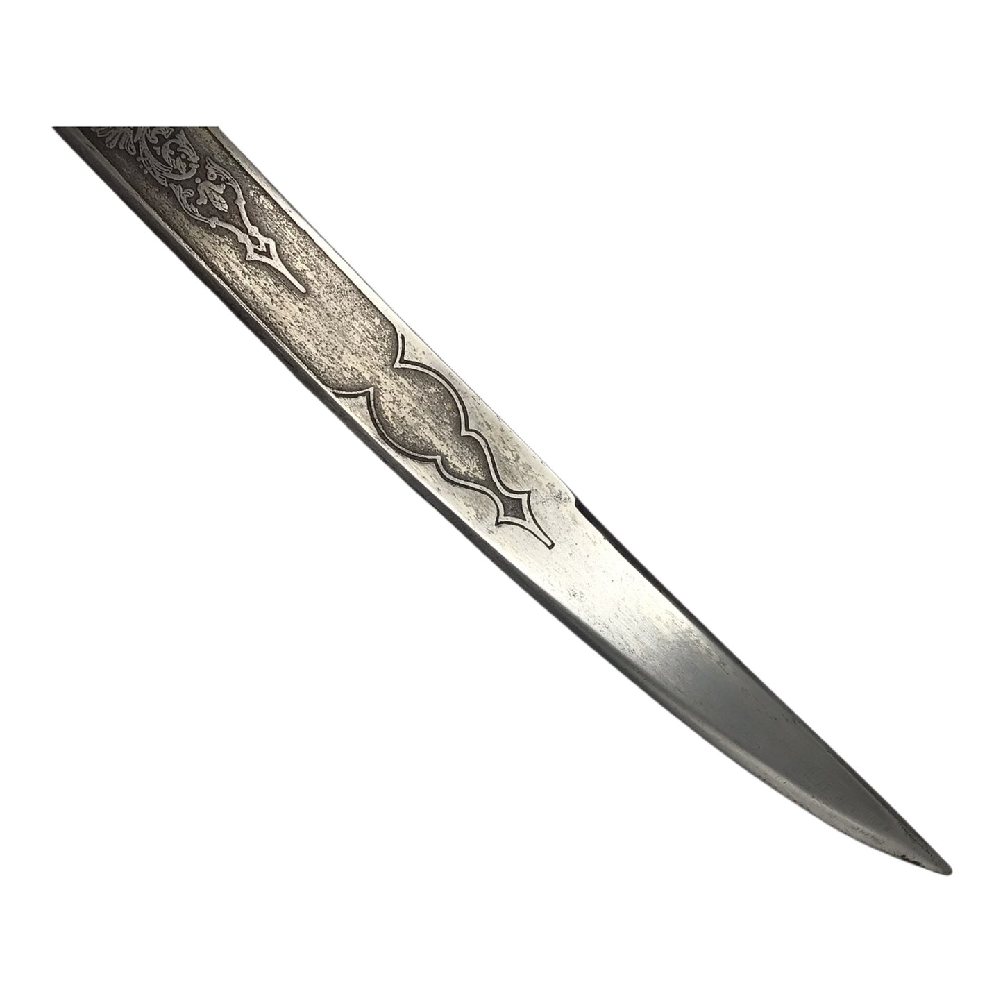 Museum Quality Antique Spanish–English Plug Bayonet Hunting Dagger with Gilt Scabbard