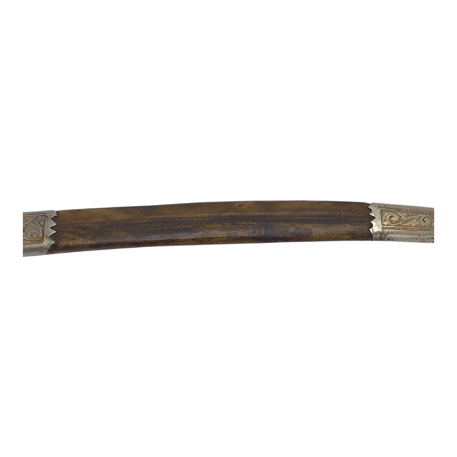 Museum Quality Antique Spanish–English Plug Bayonet Hunting Dagger with Gilt Scabbard