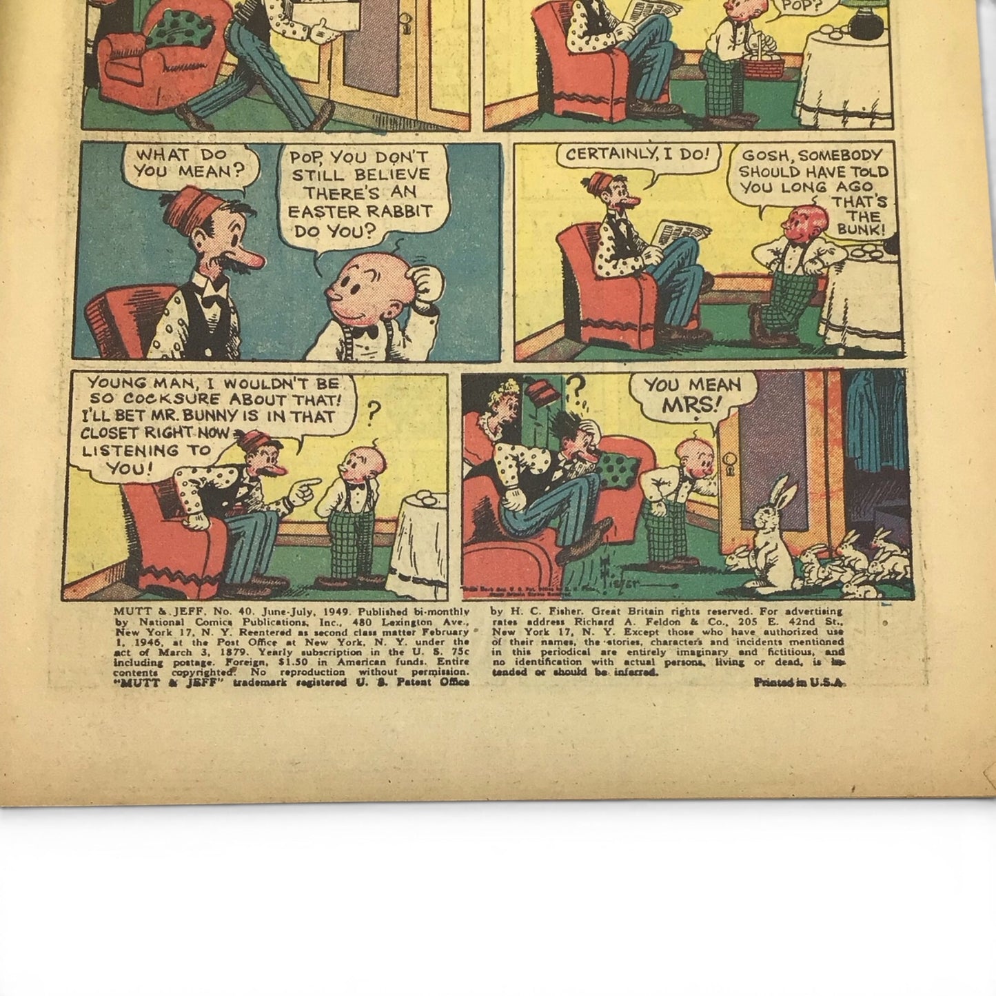 Mutt and Jeff #40 (1949) - DC Comics