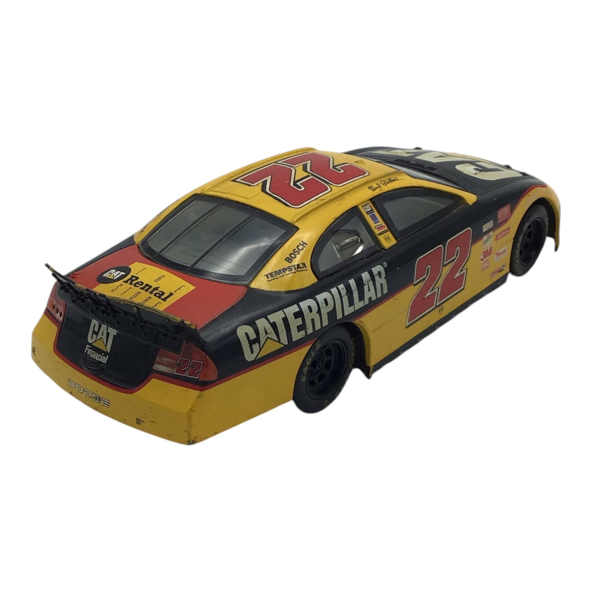 NASCAR Racing Champions Ward Burton #22 Caterpillar Dodge Die Cast Model
