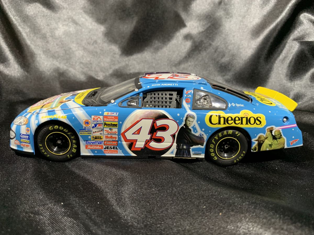 NASCAR Team Calilber #43 John Andretti Star Wars Episode II Die