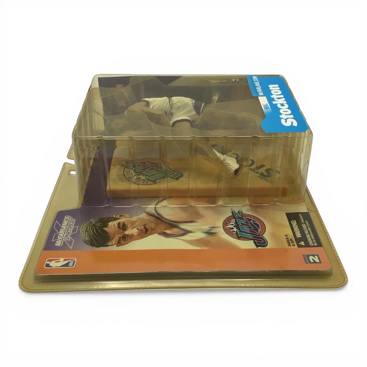 NBA John Stockton Series 2 Basketball Figure - McFarlane Sports Picks 2002