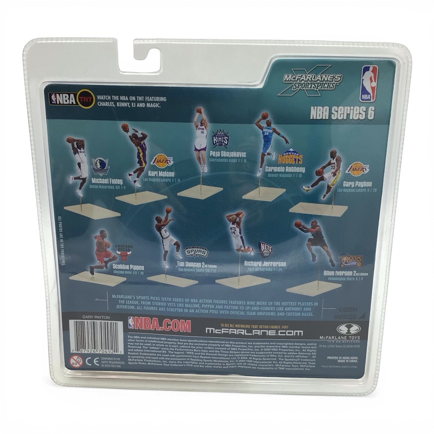 NBA LA Lakers Gary Payton Series 6 Figure - McFarlane Sports Picks 2004