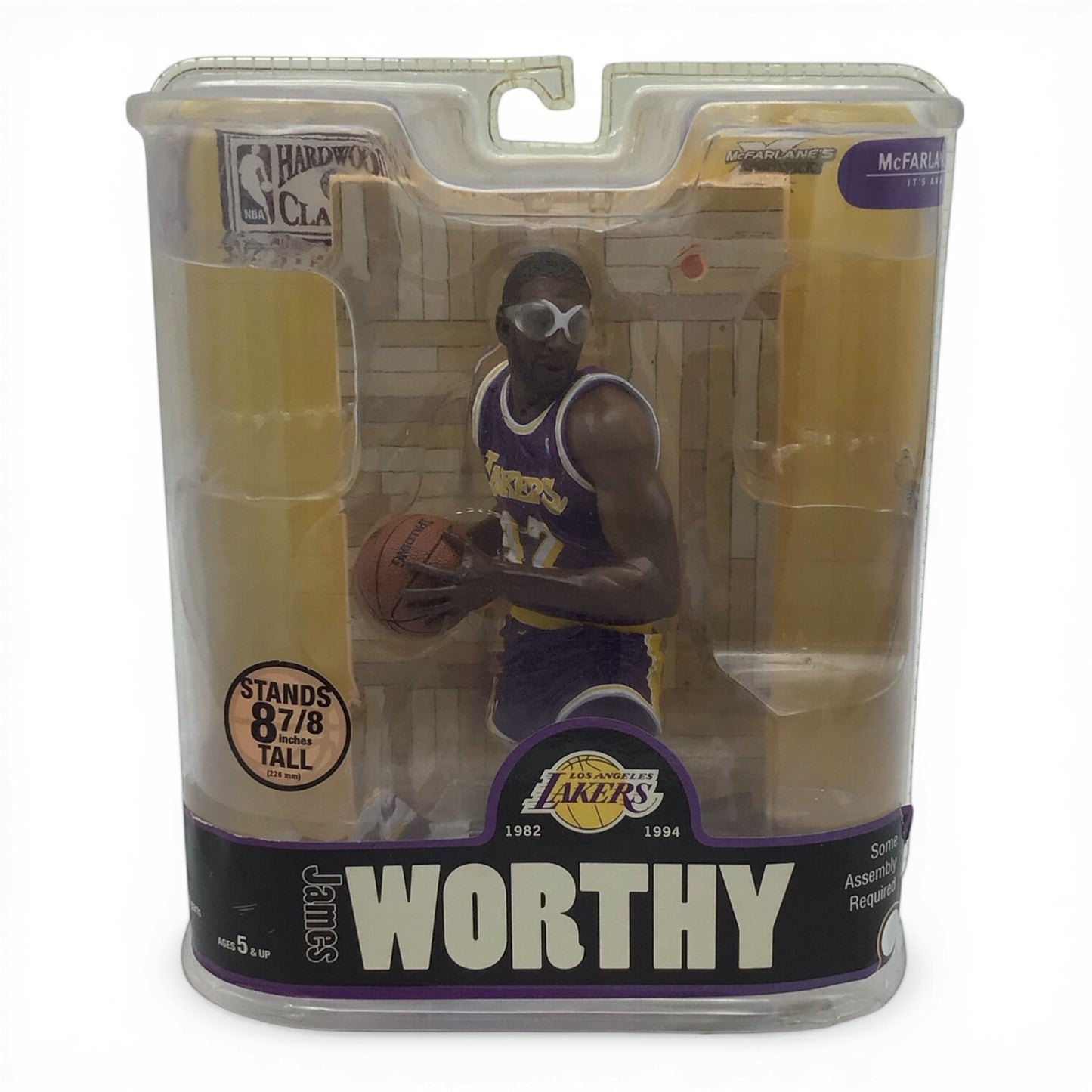 NBA Legends LA Lakers James Worthy Figure - McFarlane's Sports Picks 2007