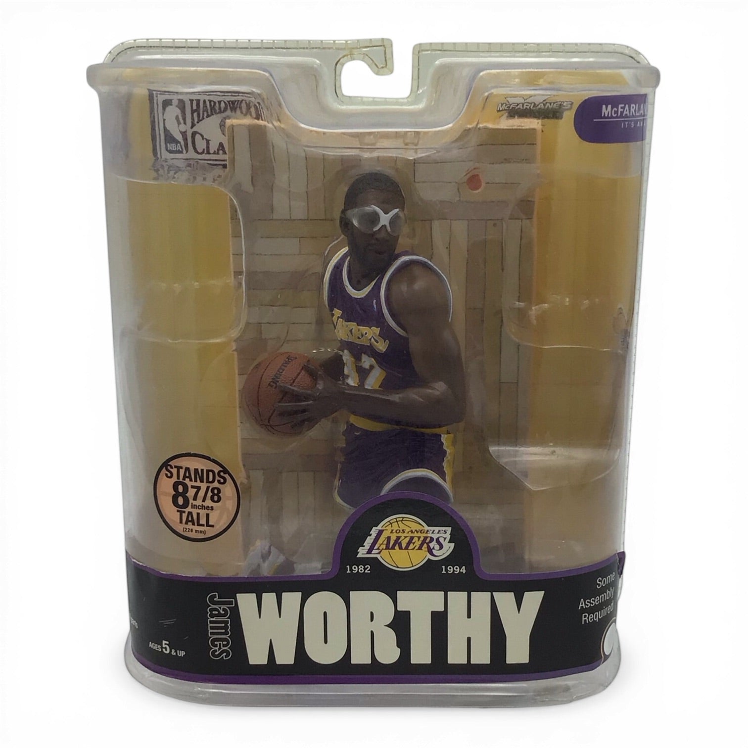 NBA Legends LA Lakers James Worthy Figure - McFarlane's Sports Picks 2007