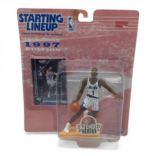 NBA Starting Lineup 1997 Edition - Anfernee Hardaway Figure & Card