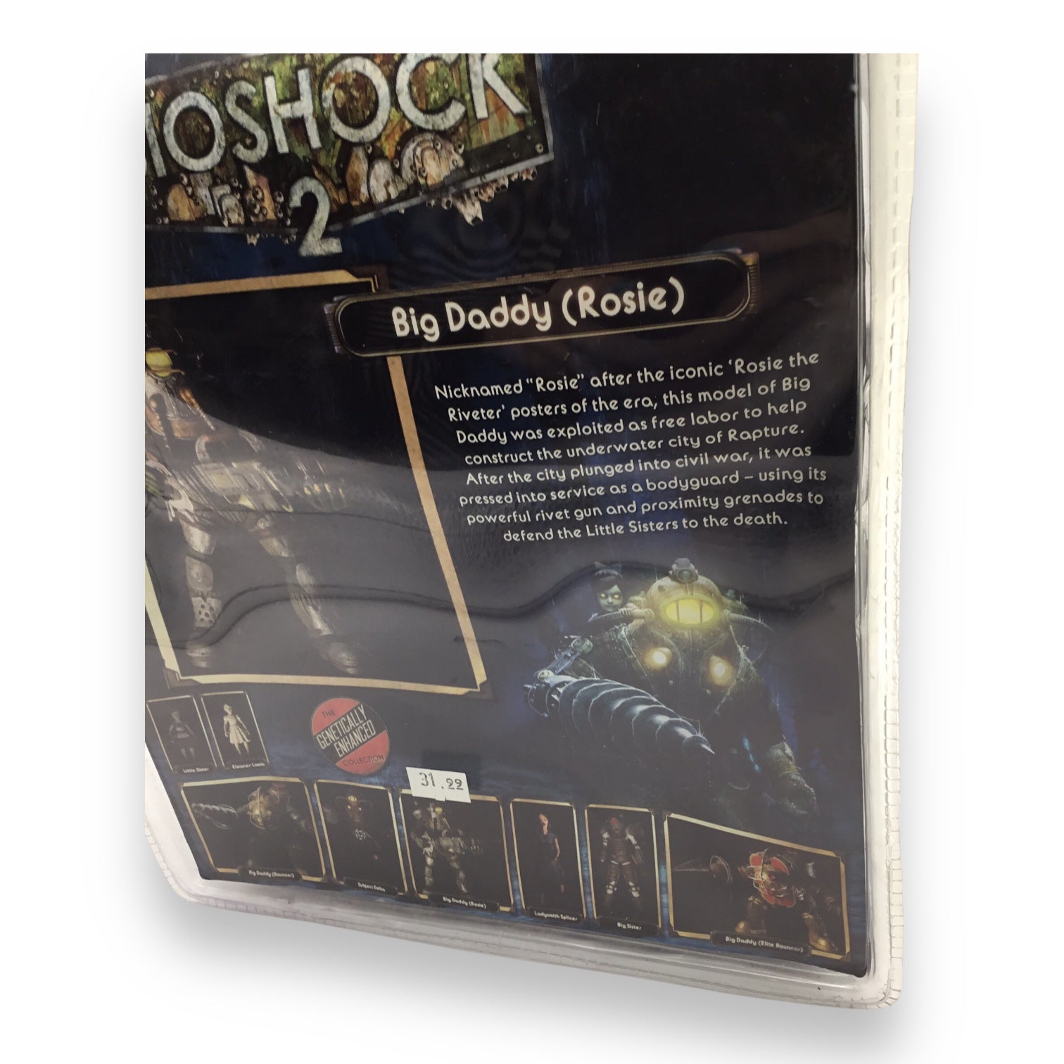 NECA Bioshock 2 Big Daddy Rosie Figure - New in Box
