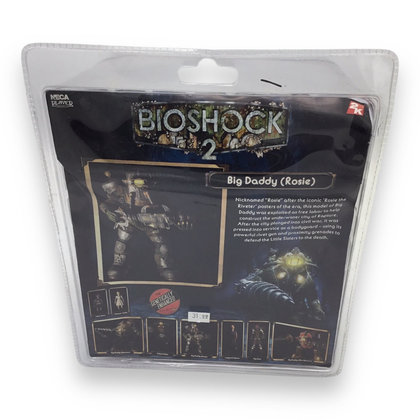 NECA Bioshock 2 Big Daddy Rosie Figure - New in Box