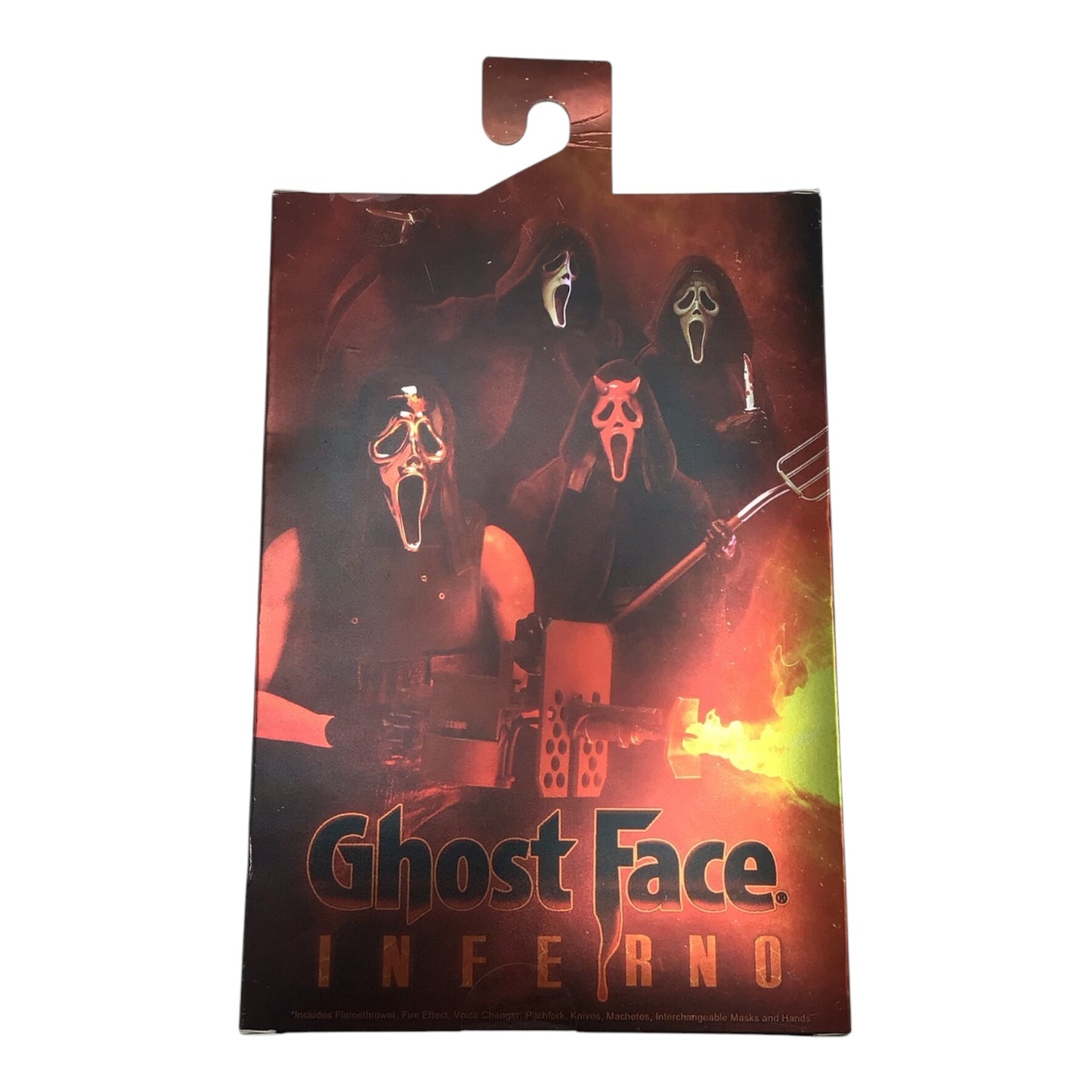 NECA Ghost Face Inferno Figure - New in Box