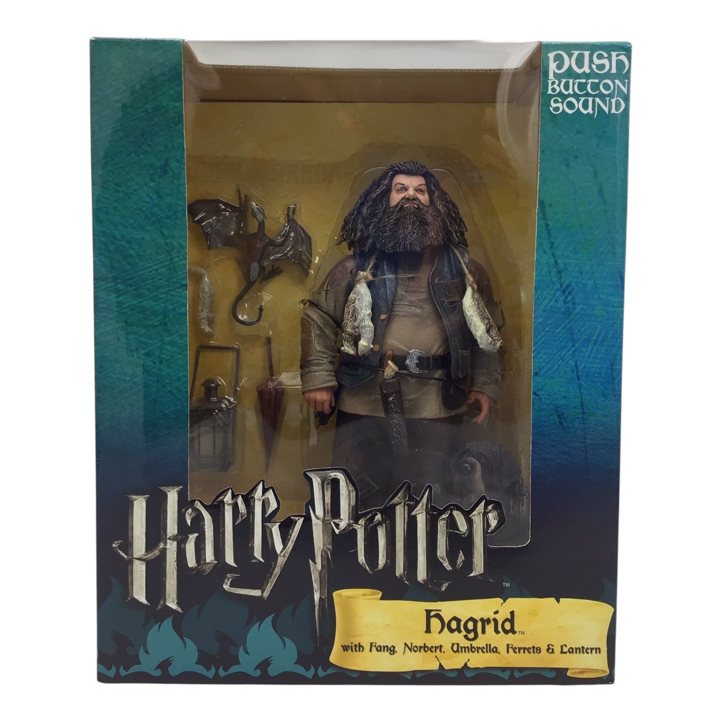 NECA Harry Potter Hagrid Talking Action Figure with Sound Effects