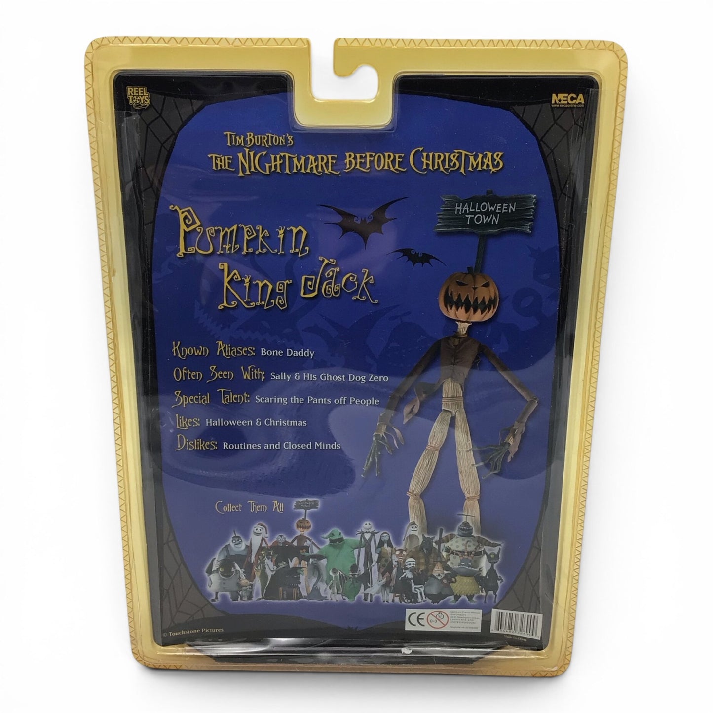 NECA Nightmare Before Christmas Pumpkin King Jack Figure
