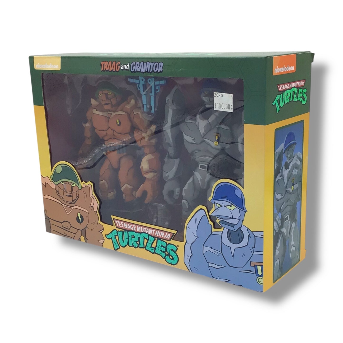 NECA - Traag & Granitor Action Figures | Teenage Mutant Ninja Turtles