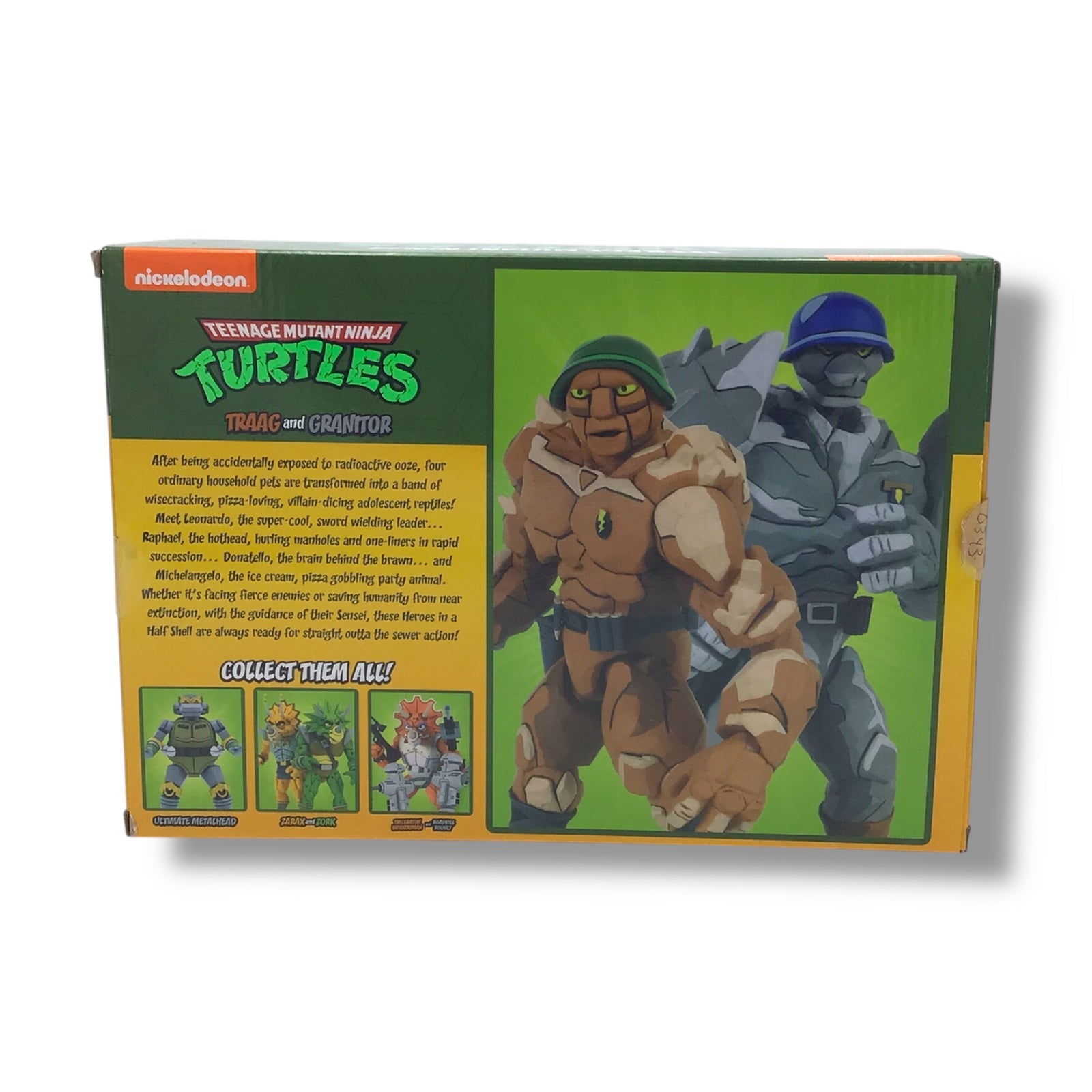 NECA - Traag & Granitor Action Figures | Teenage Mutant Ninja Turtles