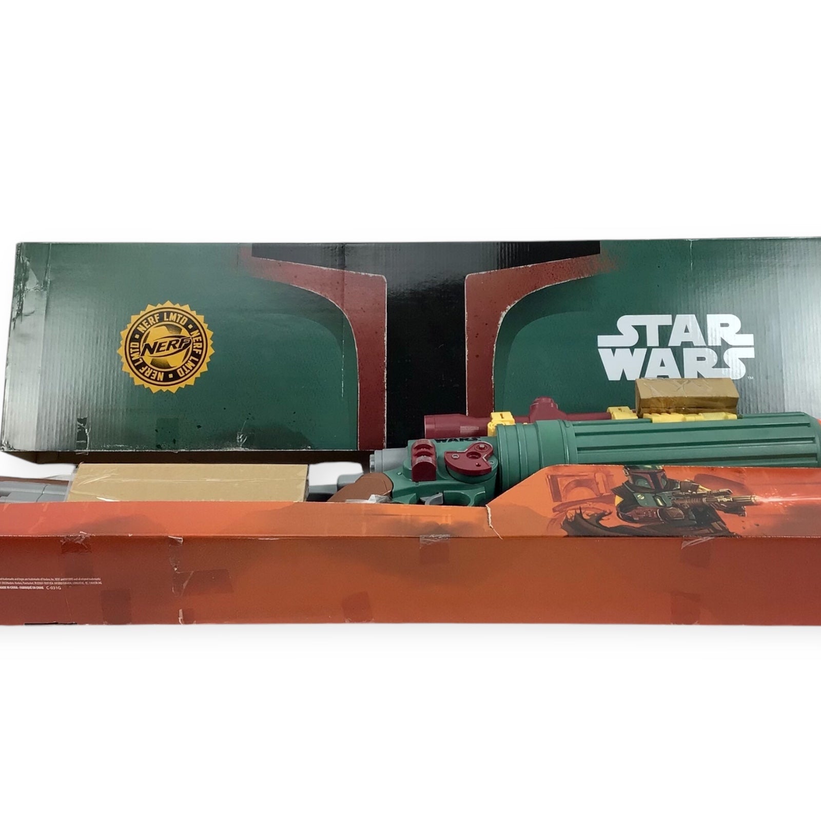 NERF Limited Edition Boba Fett Blaster - Star Wars 2022 Collectible 30-Inch