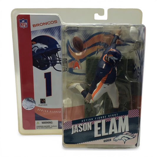 NFL Broncos Jason Elam Series 11 Figure - McFarlane Sports Picks 2005