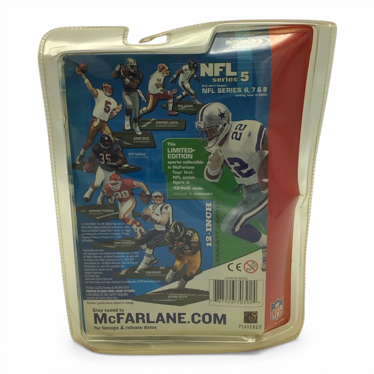 NFL Chargers Junior Seau Limited Edition - McFarlane's Sports Picks 2003