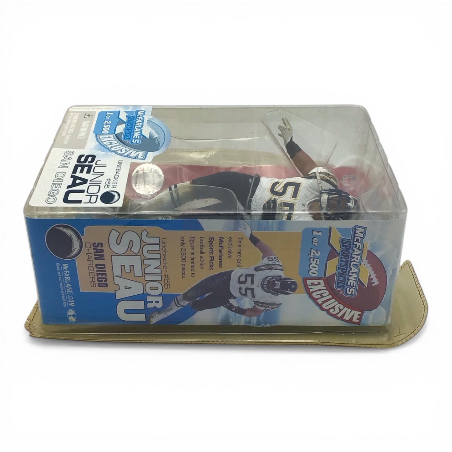NFL Chargers Junior Seau Limited Edition - McFarlane's Sports Picks 2003