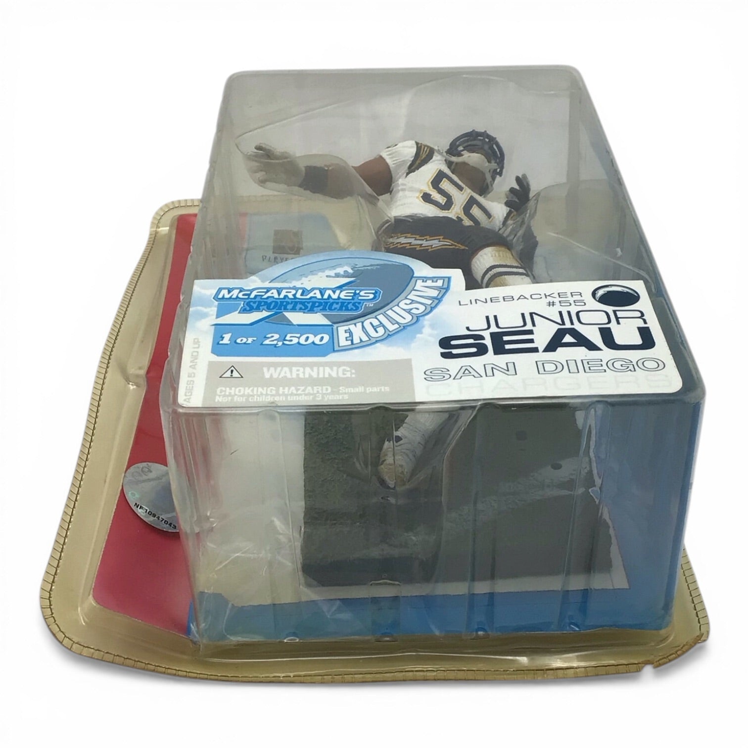 NFL Chargers Junior Seau Limited Edition - McFarlane's Sports Picks 2003