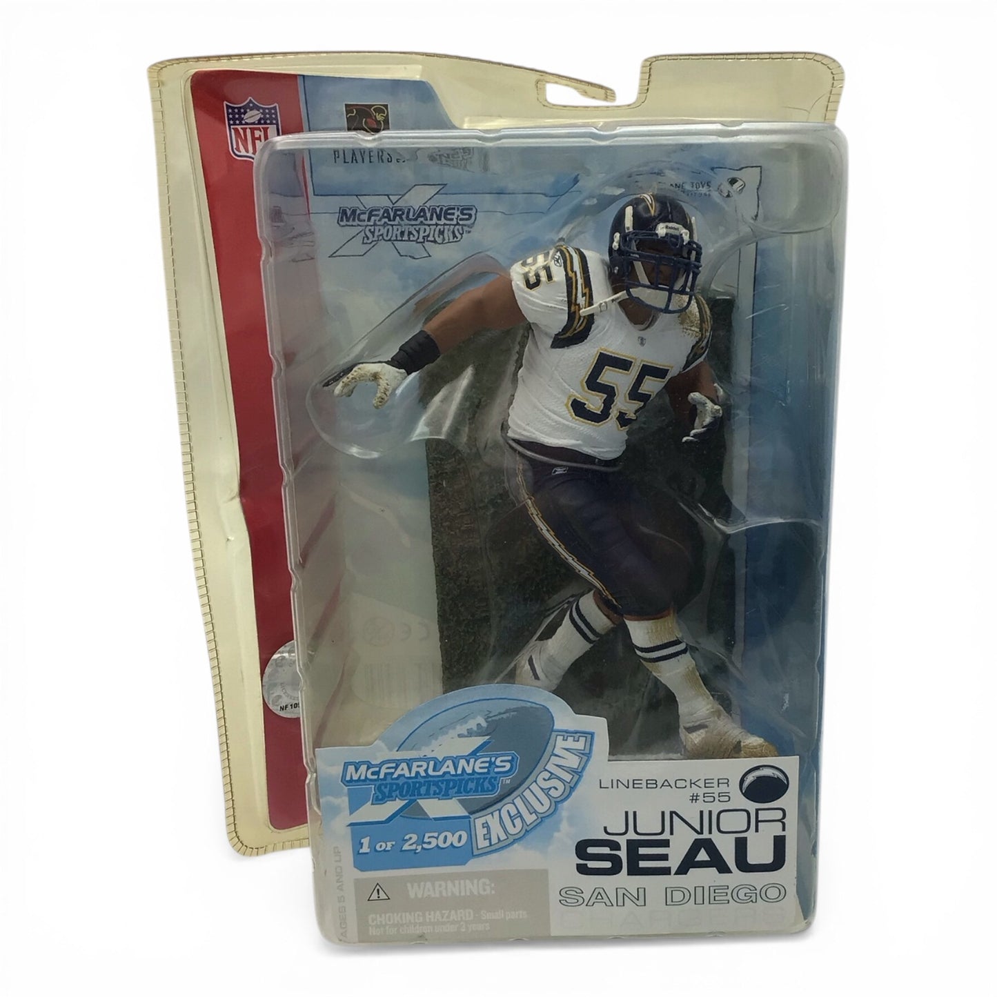 NFL Chargers Junior Seau Limited Edition - McFarlane's Sports Picks 2003