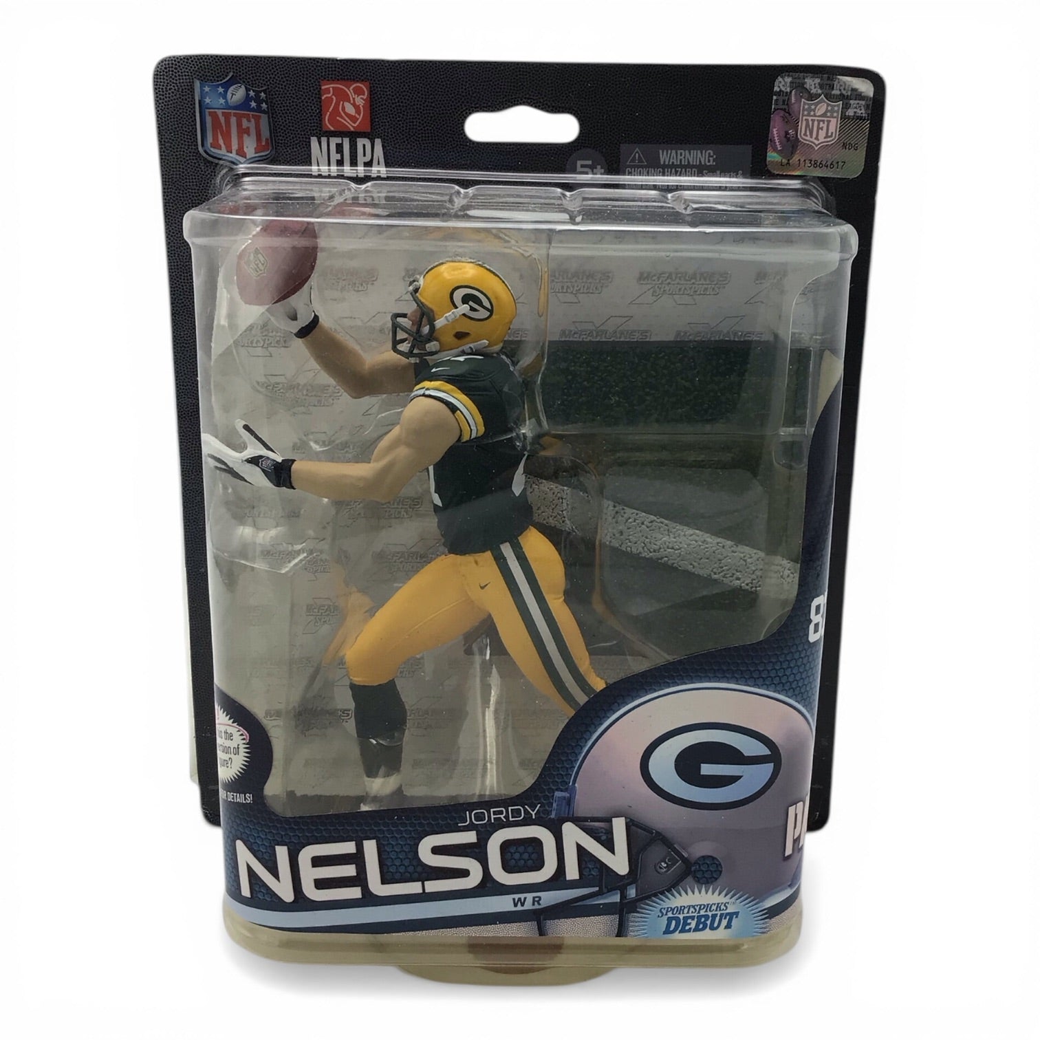NFL Jordy Nelson Green Bay Packers Figure - McFarlane's Sports Picks 2013
