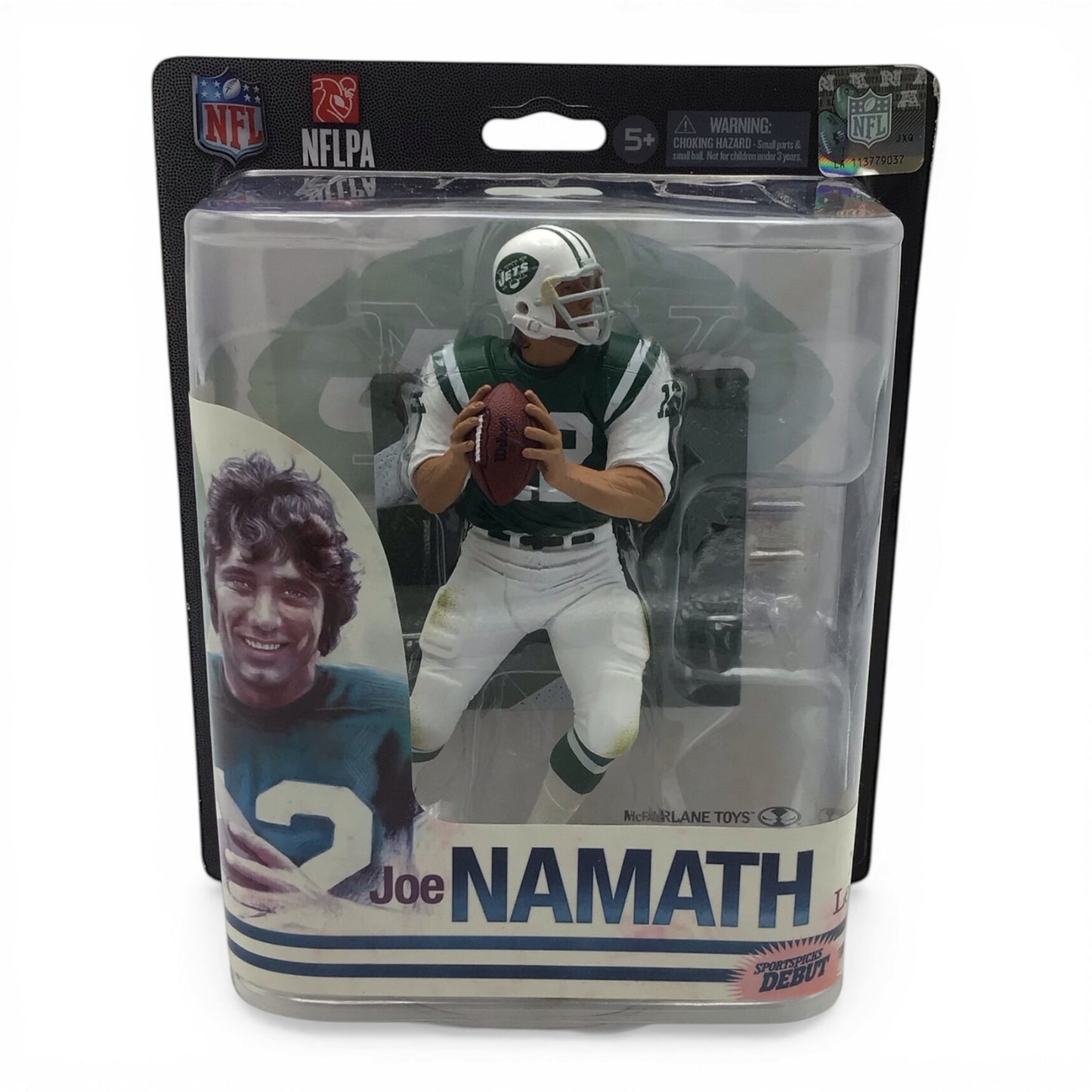 NFL Legends Joe Namath New York Jets Figure - McFarlane's Sports Pick 2014