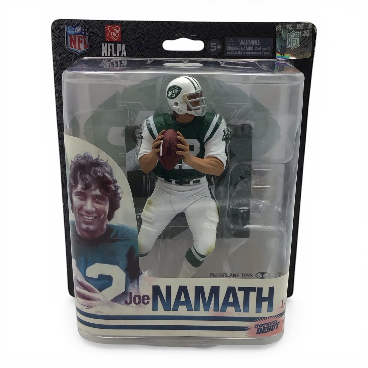 NFL Legends Joe Namath New York Jets Figure - McFarlane's Sports Pick 2014
