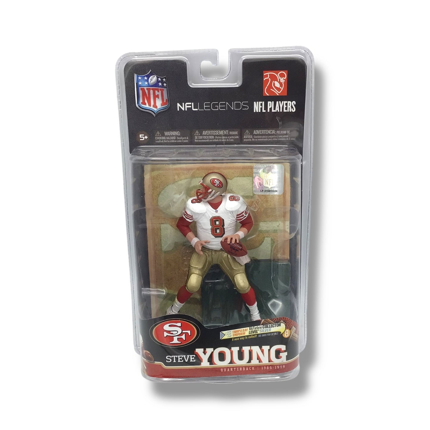 NFL Legends Series 6 - Steve Young Football Figure | San Fransisco 49ers