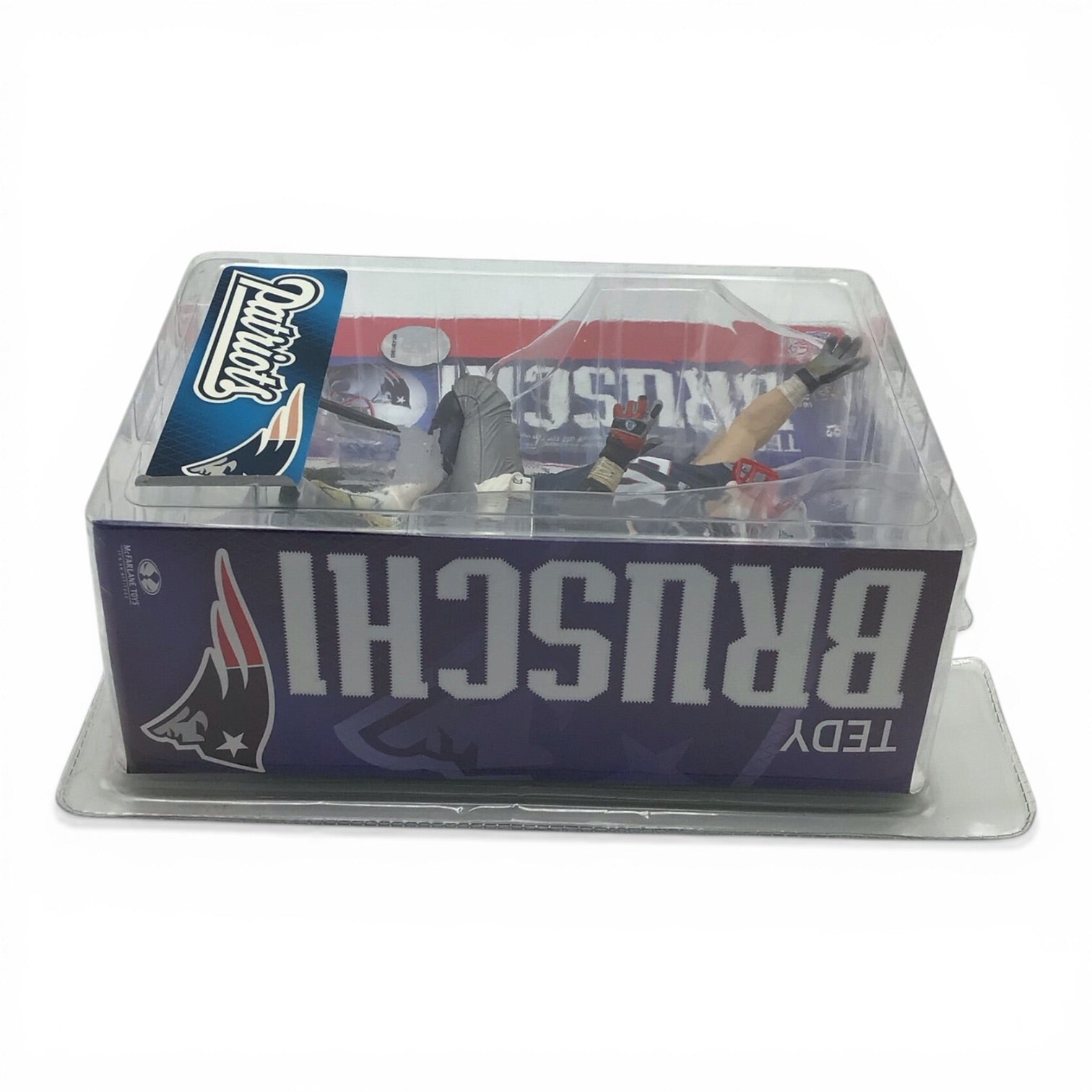 NFL Patriots Tedy Bruschi Football Figure - McFarlane's Sports Picks 2006