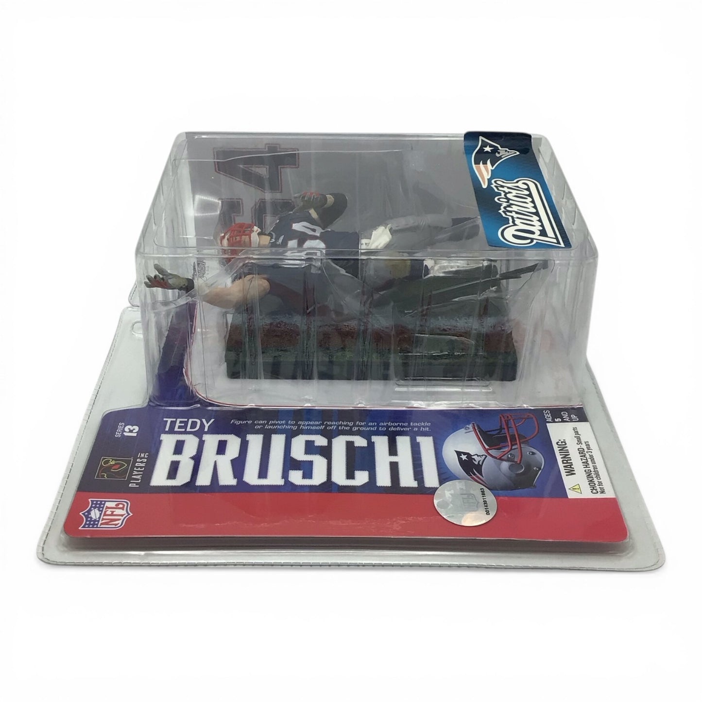 NFL Patriots Tedy Bruschi Football Figure - McFarlane's Sports Picks 2006