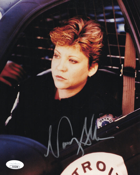 Nancy Allen Signed 8x10 Photo – As Lewis in Robocop Seated in Car – JSA & PSA