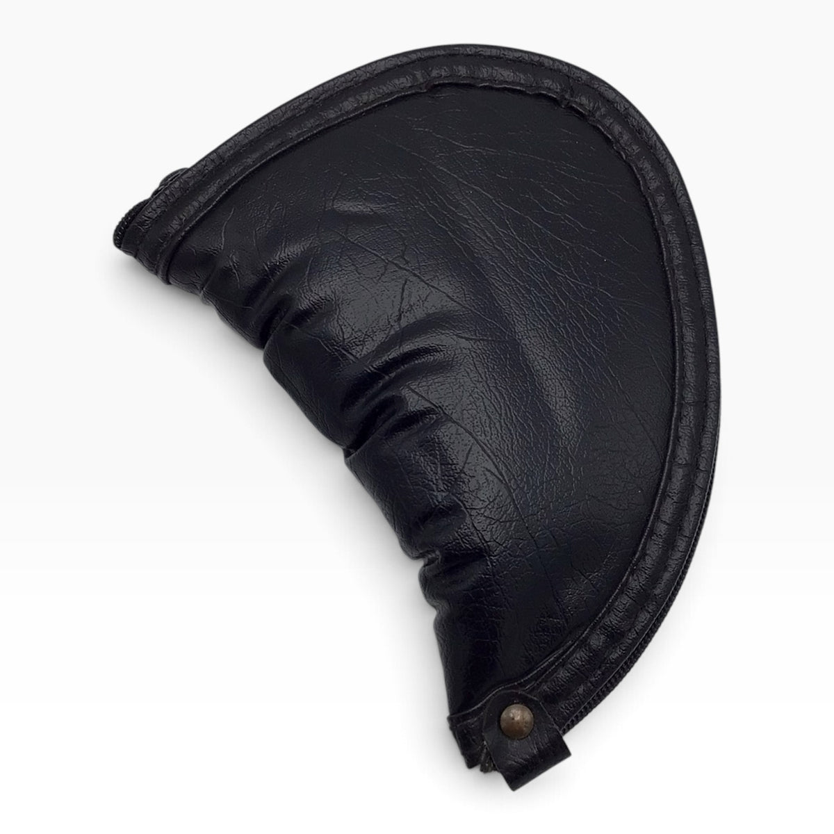 National Cartridge Leather Gun Case – Zippered Pistol Pouch with Wool Interior