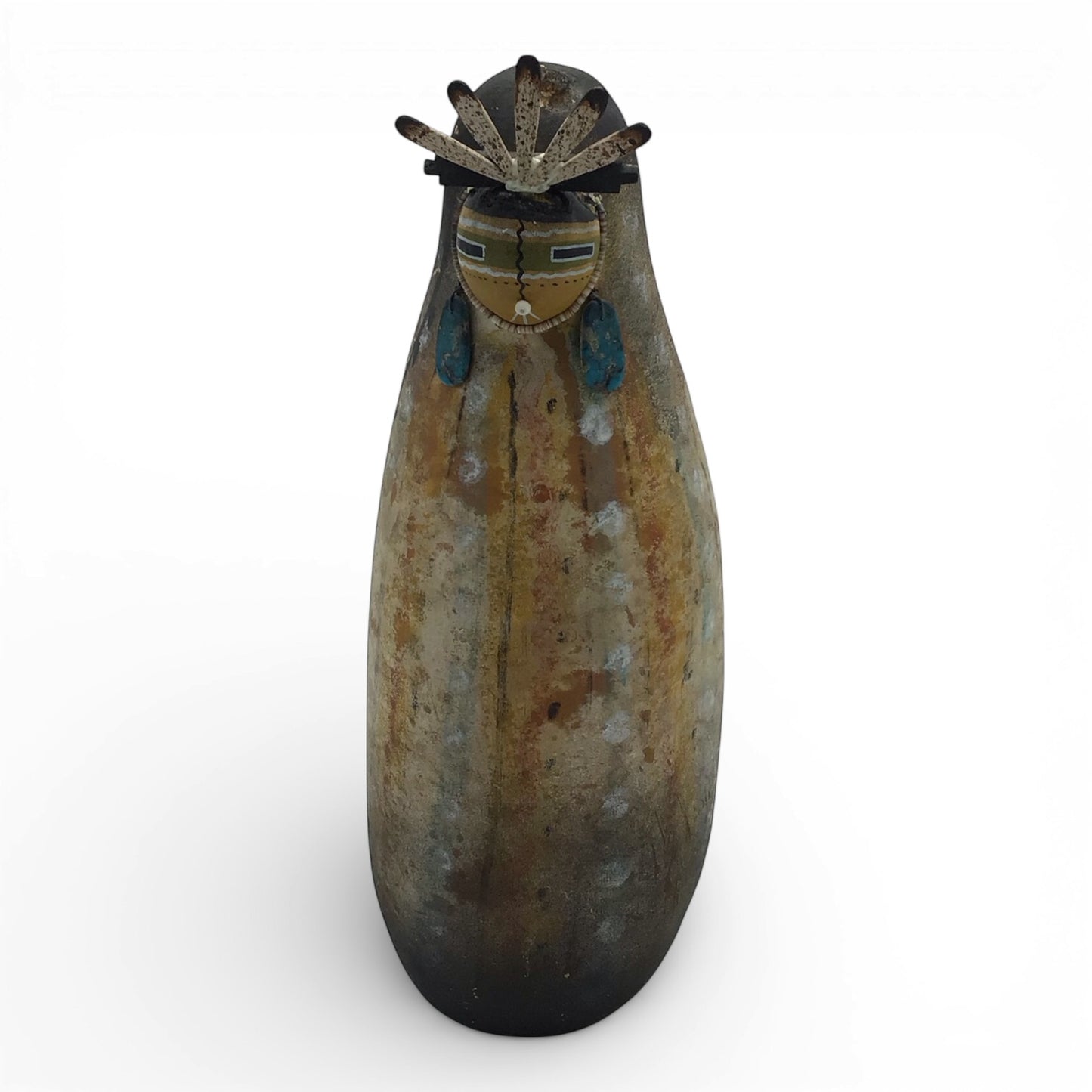 Native American Gourd Woman Art