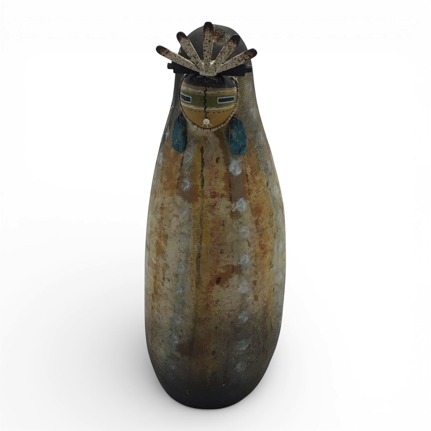 Native American Gourd Woman Art