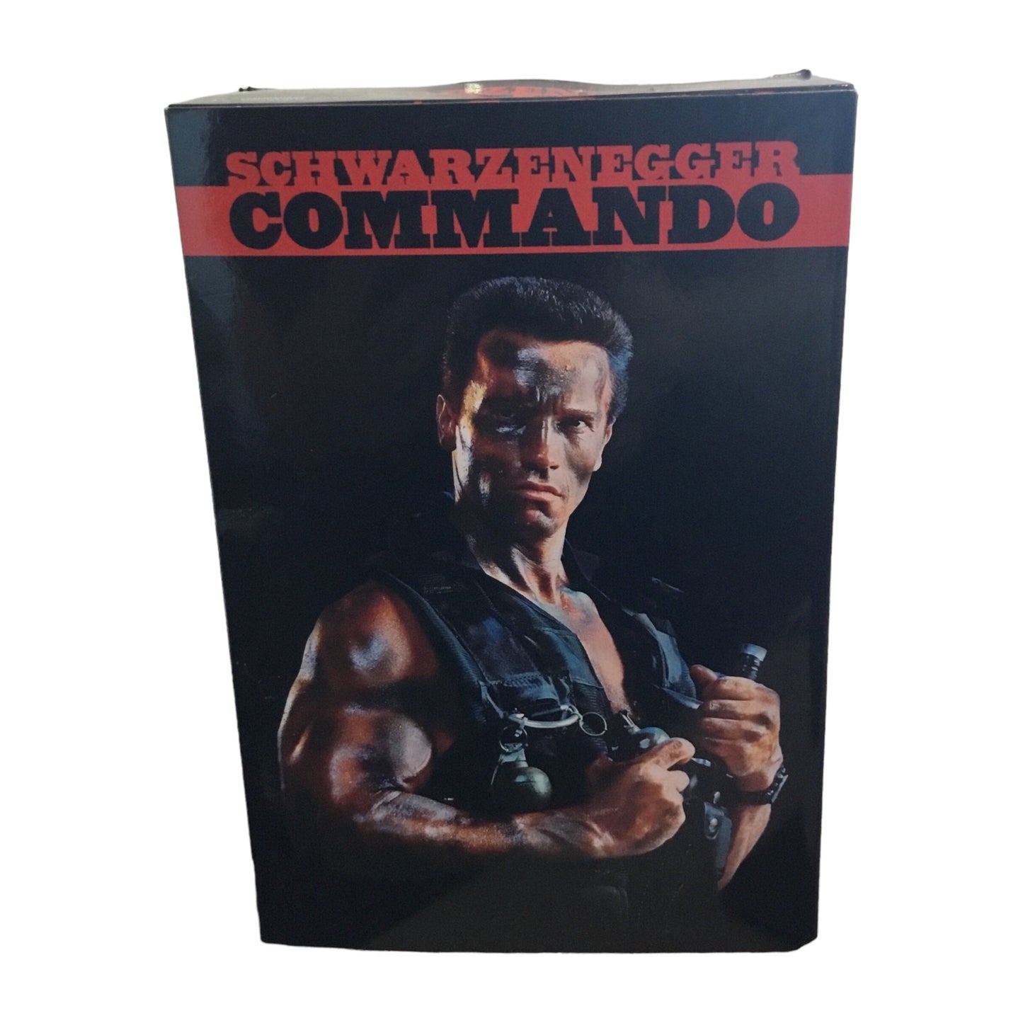 Neca 30th Anniversary Arnold Schwarzenegger Commando Matrix Toy Opened