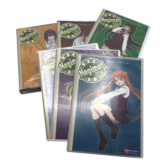 Negima! Anime DVD Collection Volumes 101–601 – Funimation