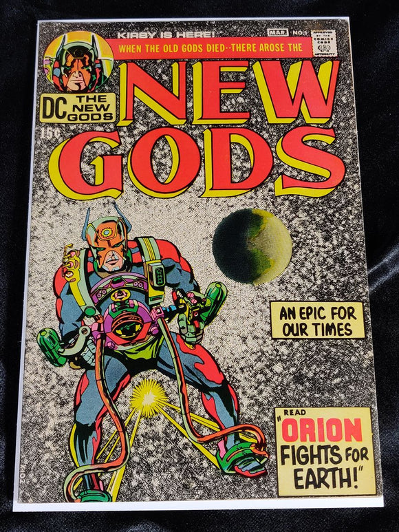 New Gods #1 - DC 1971 - by Jack Kirby and Vince Colletta - FN+