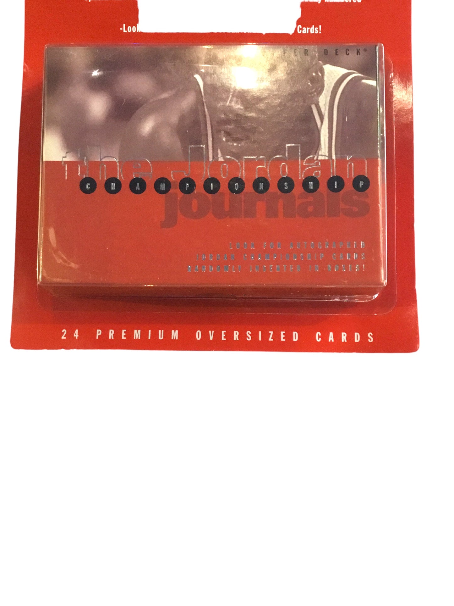 New Sealed Upper Deck The Michael Jordan Championship Journals 24 Cards