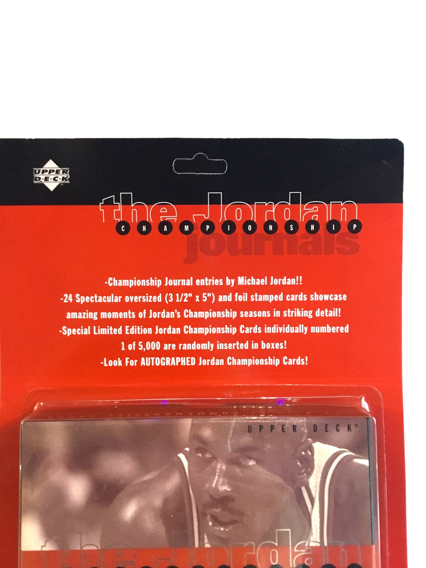 New Sealed Upper Deck The Michael Jordan Championship Journals 24 Cards